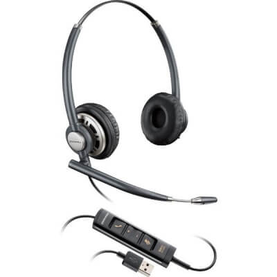 Plantronics EncorePro HW725 USB Duo PC Headset - Ex Demo